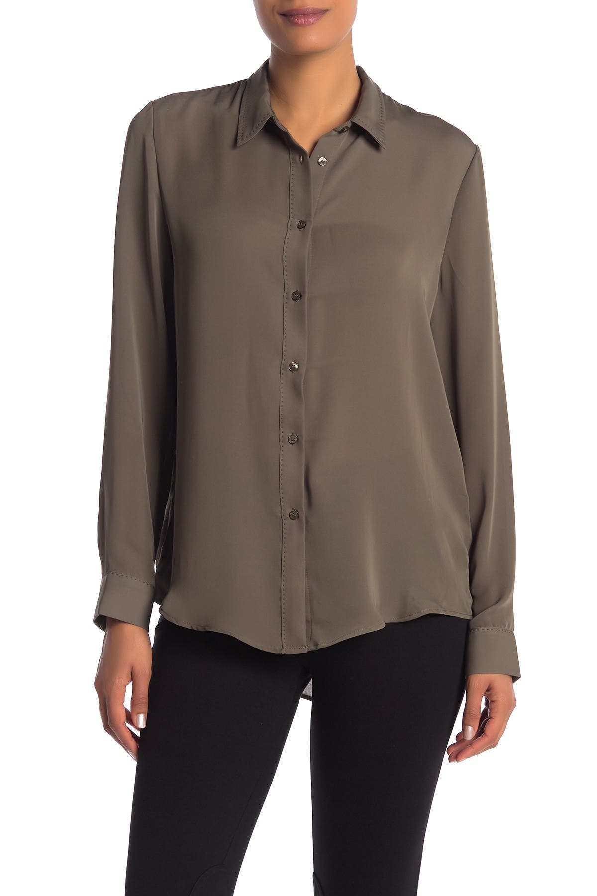 Laundry By Shelli Segal | Solid Seed Stitch Tunic Blouse | Nordstrom Rack
