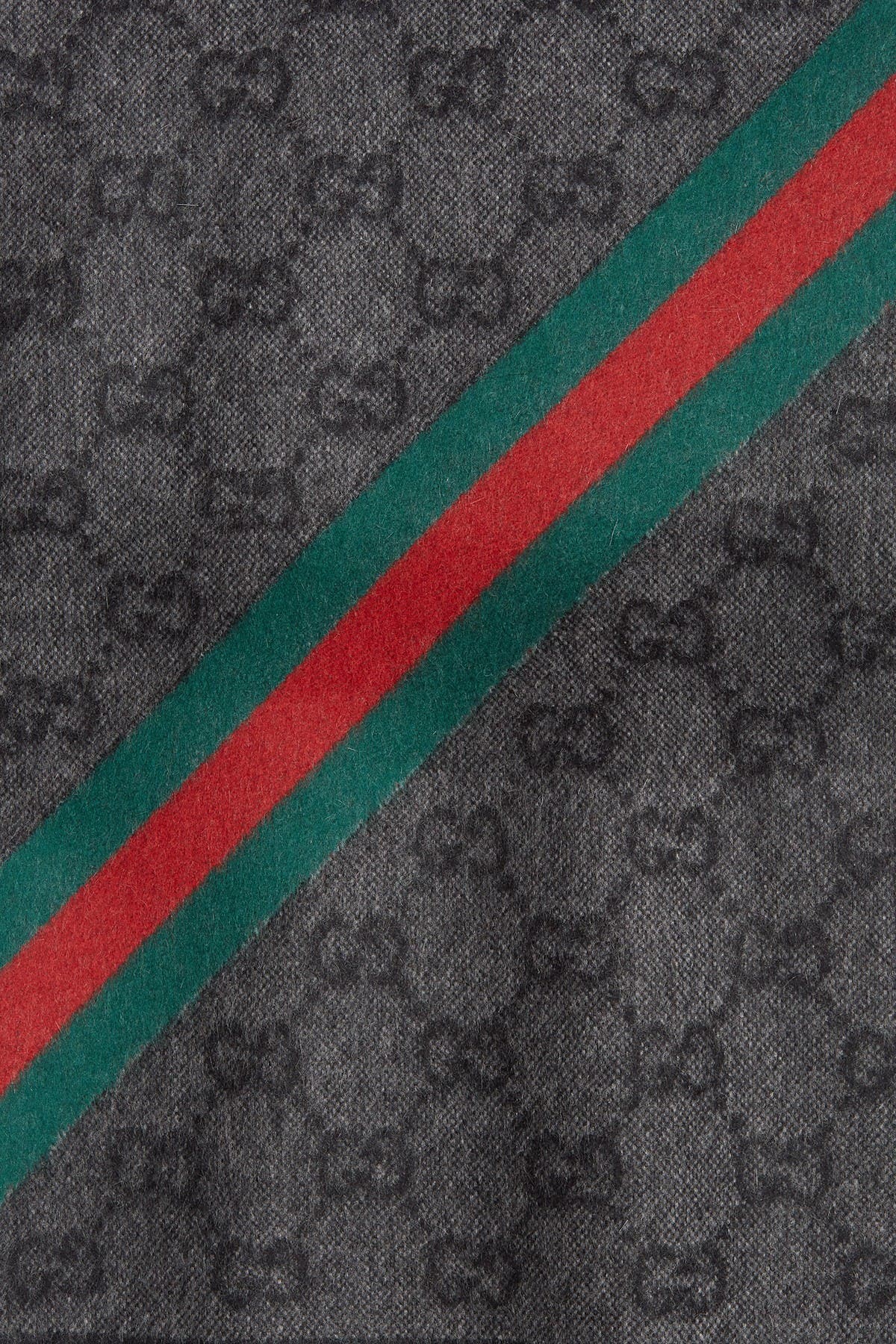 gucci wool blend scarf