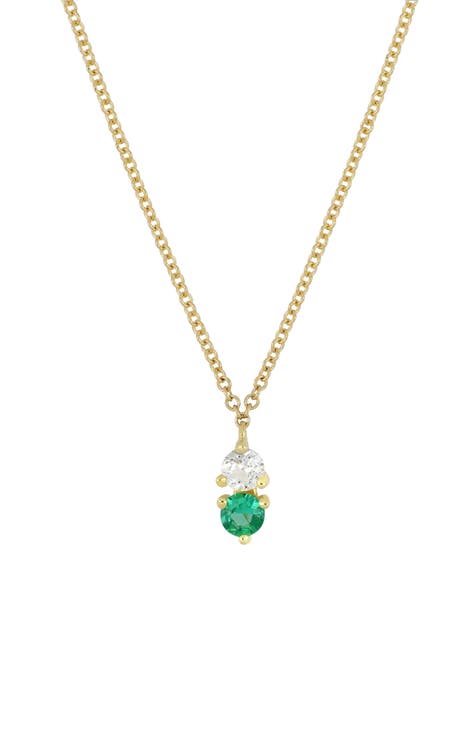 Nordstrom on sale birthstone necklace