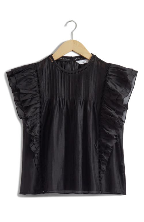 & OTHER STORIES & OTHER STORIES RUFFLE SLEEVELESS TOP 