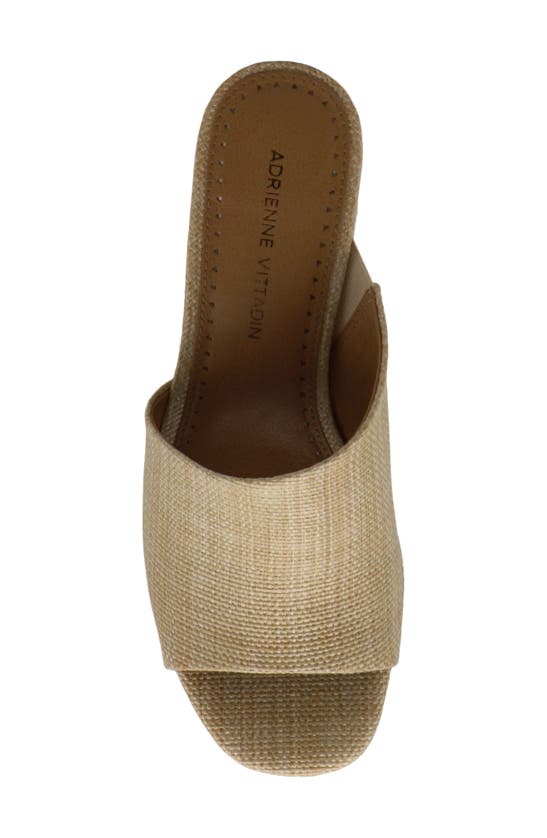 Shop Adrienne Vittadini Albi Mule In Natural