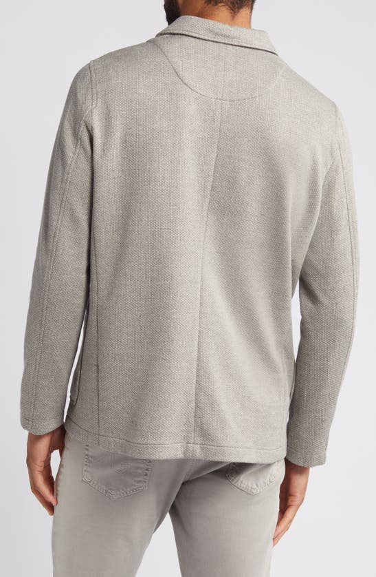 Johnston & Murphy Xc Flex Knit Blazer In Tan