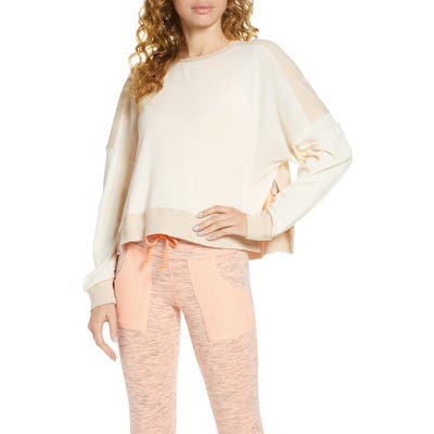 Free People Fp Movement Daydreamer Sweatshirt, Beige