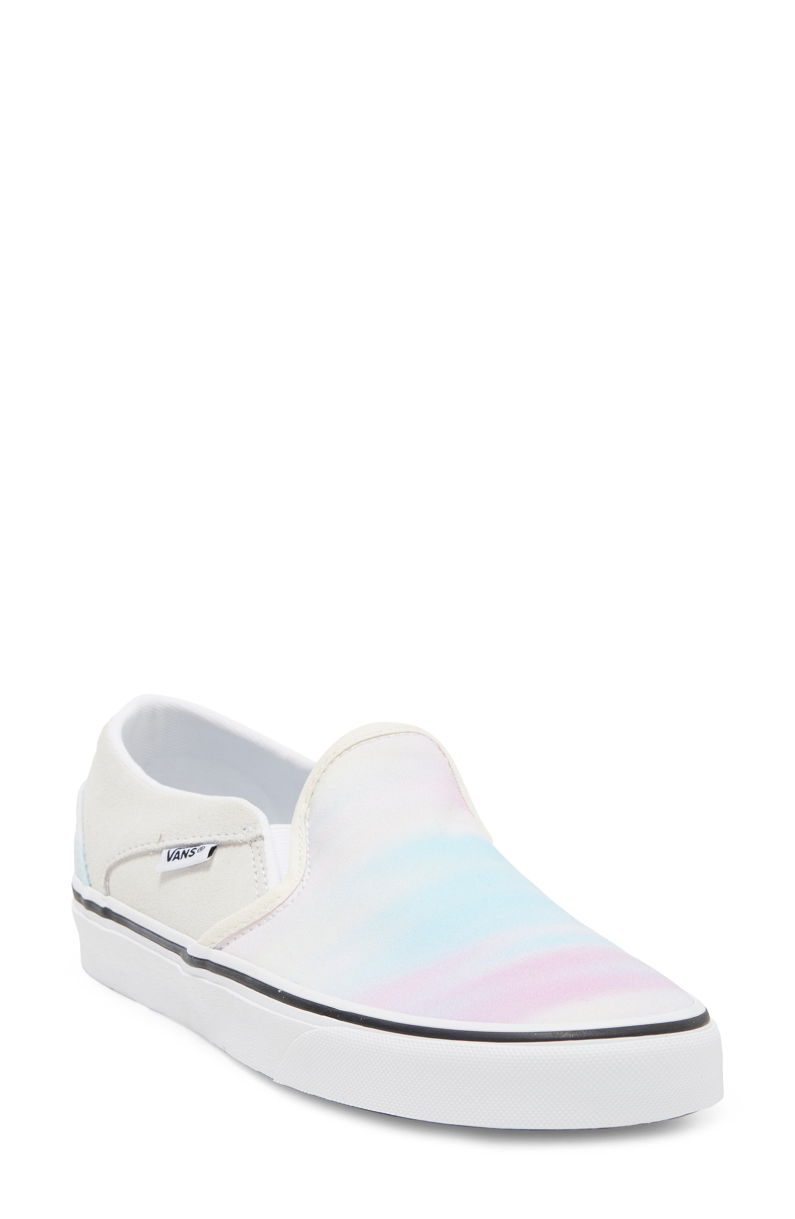 women's vans asher slip on skate shoes