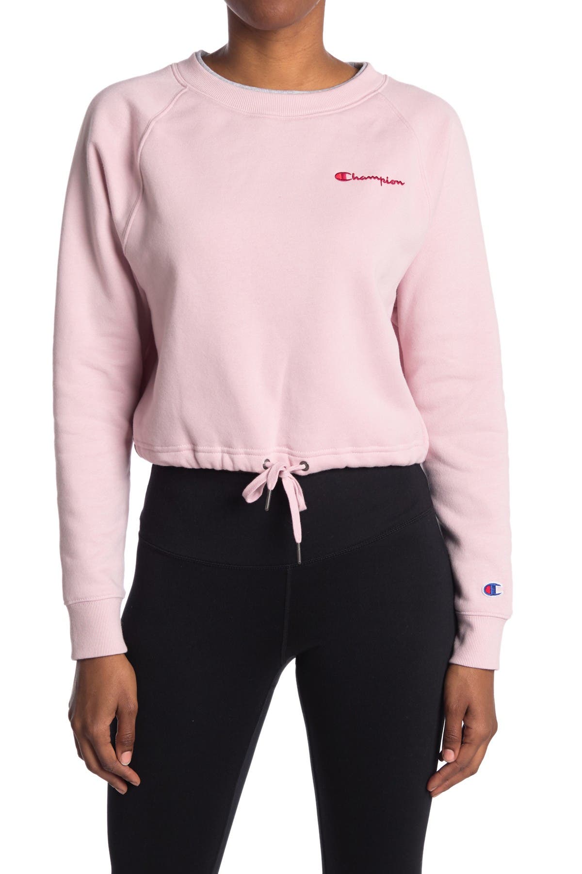 champion crop crewneck