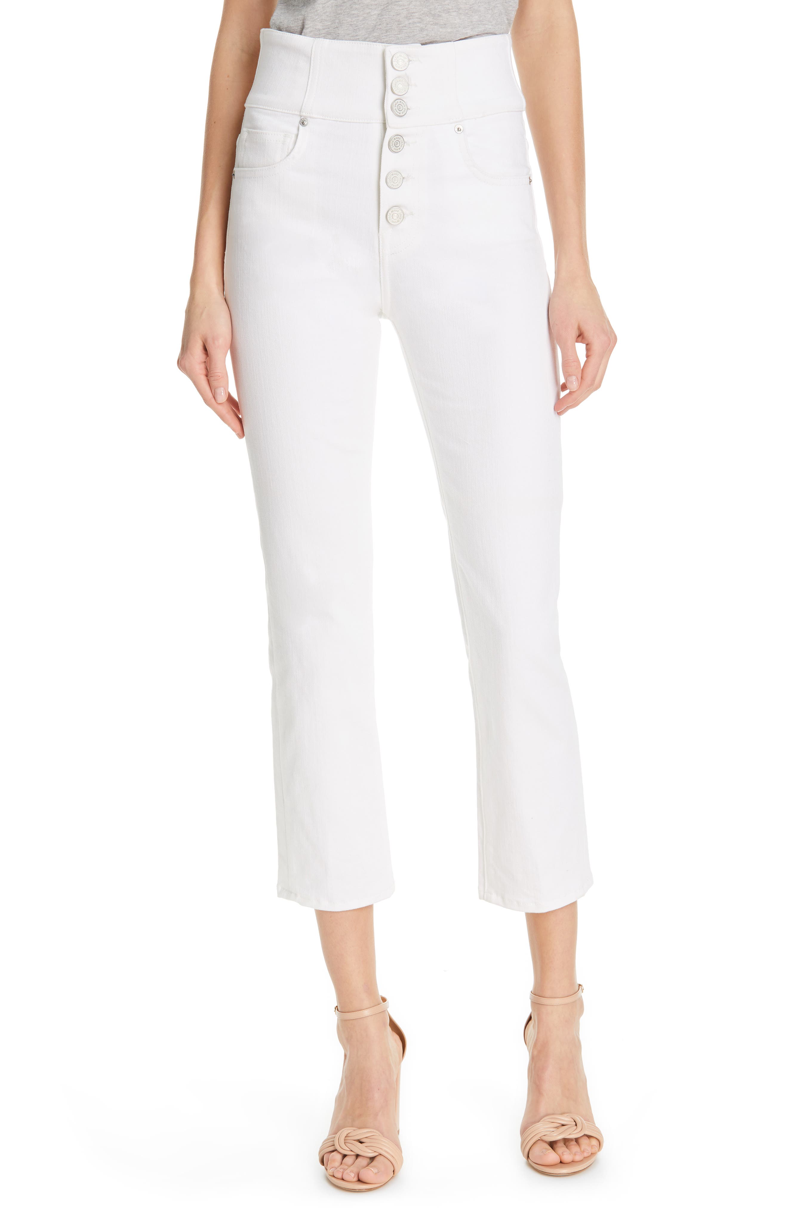 pilcro high rise flare jeans