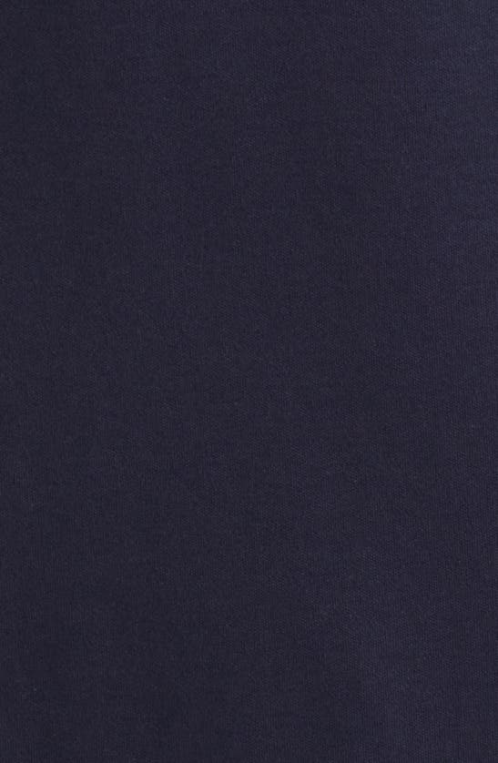 Shop Original Penguin Slim Fit Tipped Logo Embroidered Organic Cotton Interlock Polo In Dark Sapphire
