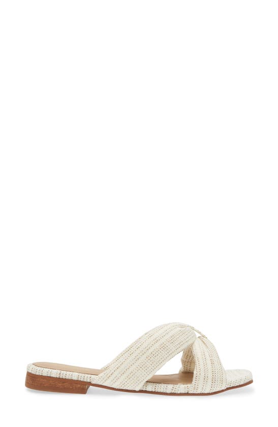 Shop Kaanas Pacifico Slide Sandal In Ivory