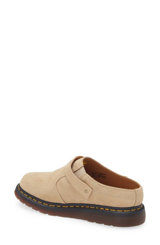 Shop Dr. Martens' Dr. Martens Isham Slingback Clog In Parchment Desert Oasis Suede