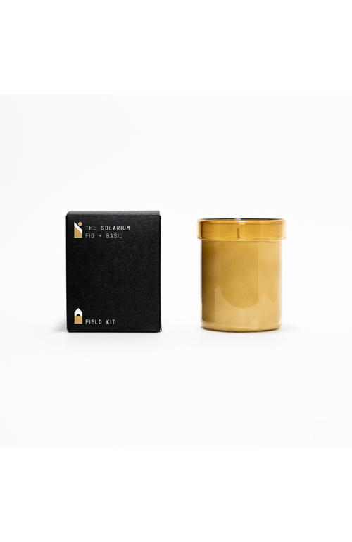Field Kit The Solarium Candle In Red