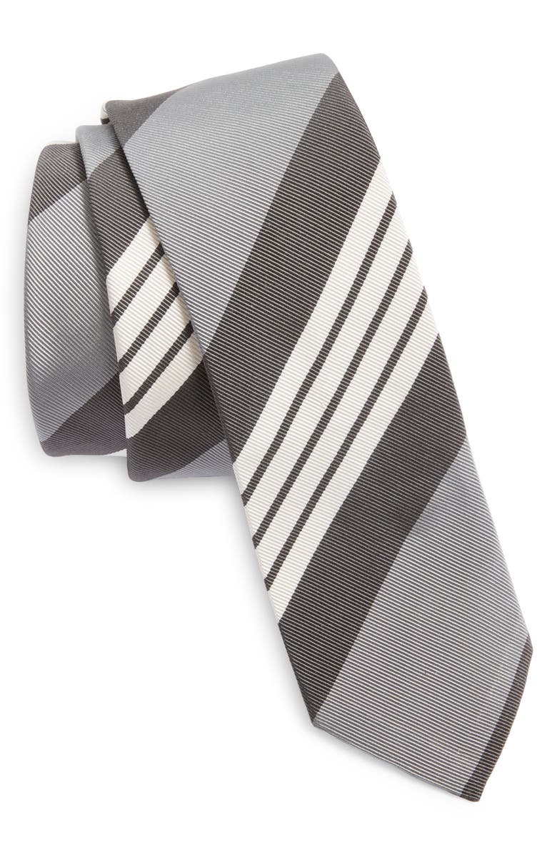 Thom Browne 4-Bar Repp Stripe Silk & Cotton Tie | Nordstrom