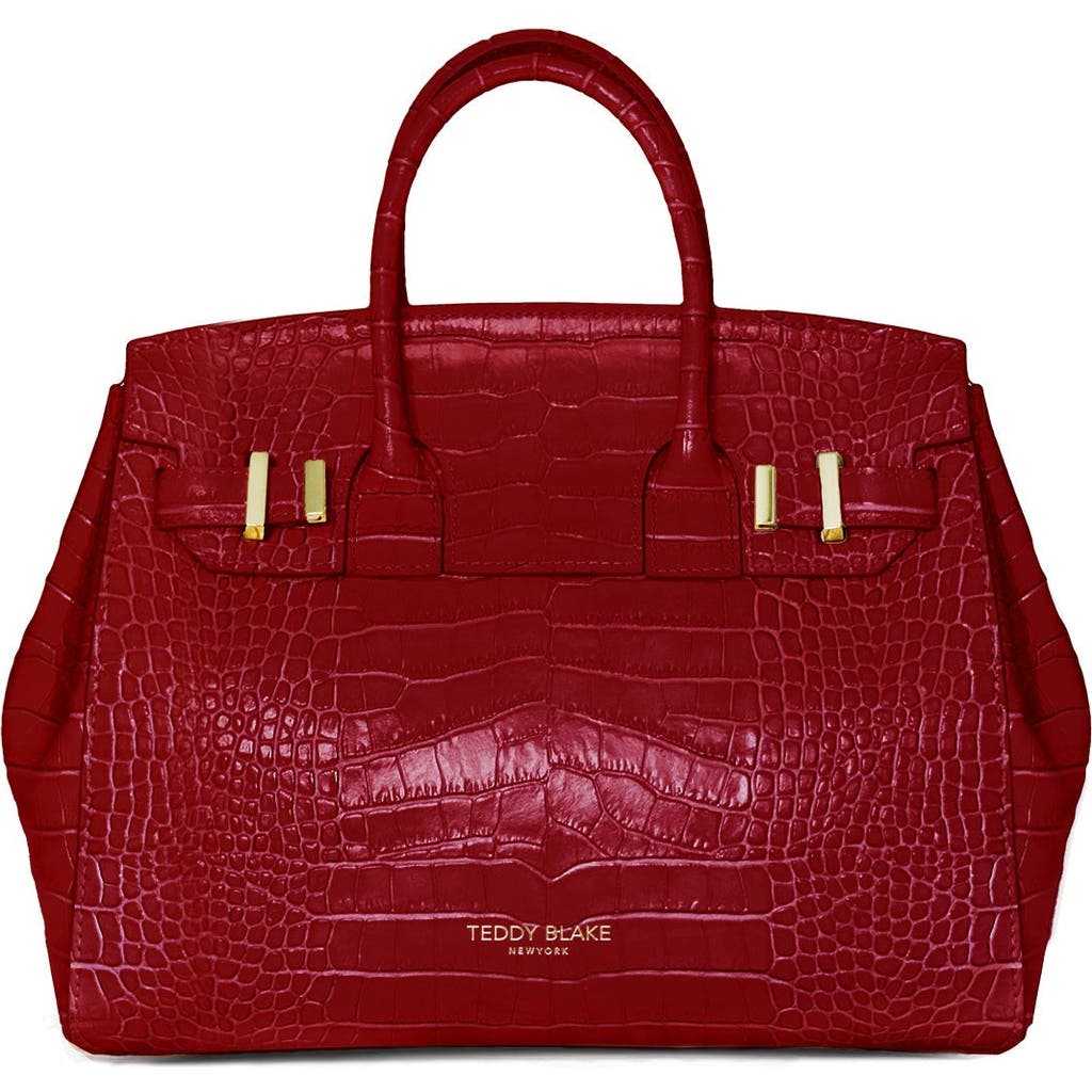 Teddy Blake Gigi Croco 11" In Red