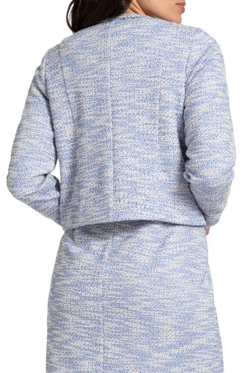 SERAPHINE SERAPHINE CROP TWEED MATERNITY BLAZER