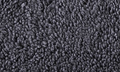 Brooks Brothers 4-piece Solid Signature Cotton Towel Set In Anthracite