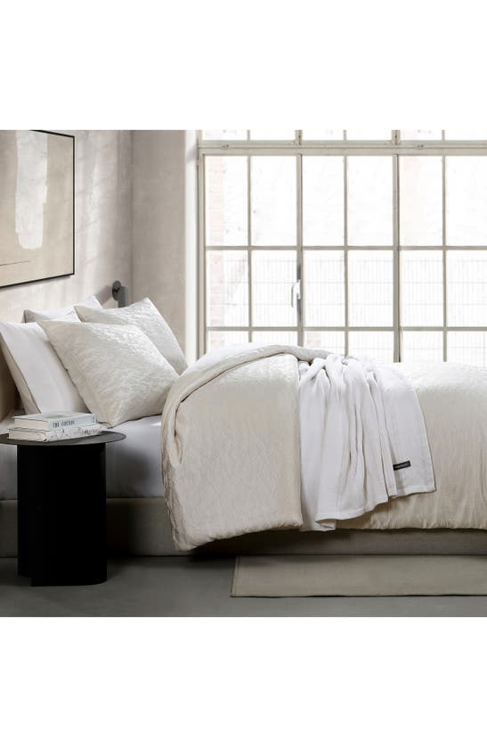 Vera Wang Illusion Comforter & Shams Set In Porcelain