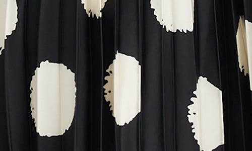 BRAVE + TRUE BRAVE+TRUE ALIAS POLKA DOT PLEATED SKIRT