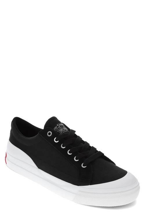 levi's LS1 Low Platform Sneaker Black at Nordstrom,