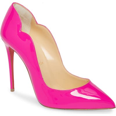 Christian Louboutin Hot Chick Scallop Pump, Pink