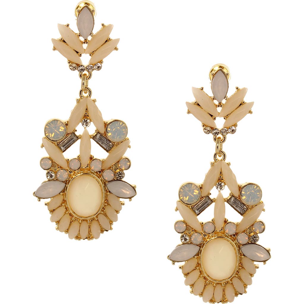 Olivia Welles Mirabelle Detail Earrings In Gold