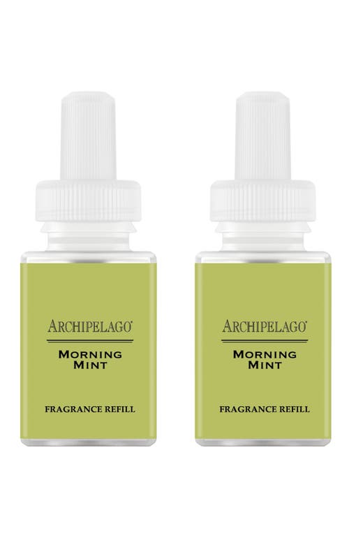 PURA x Archipelago 2-Pack Smart Diffuser Fragrance Refills in Mint at Nordstrom