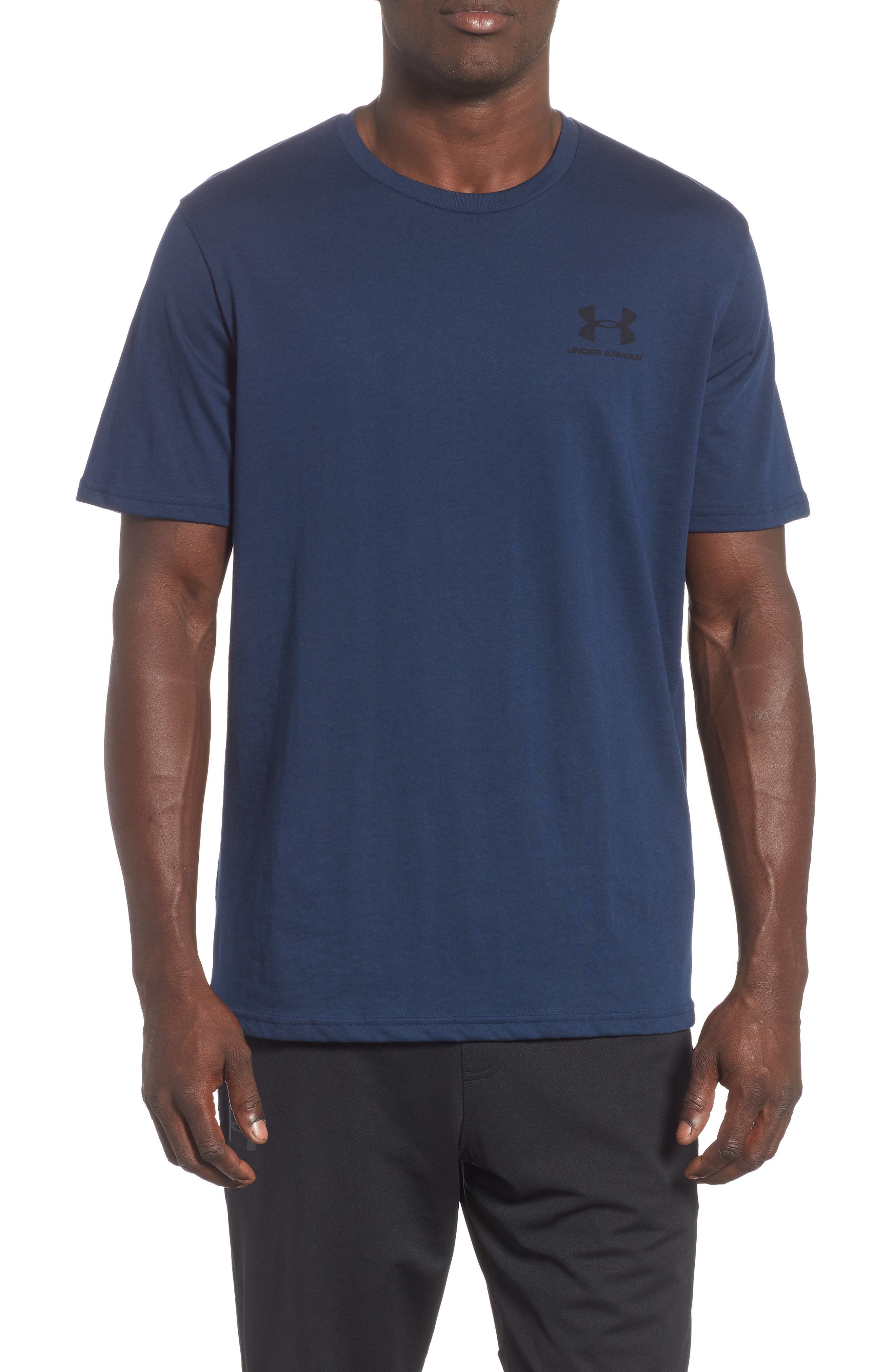 UPC 192007419081 product image for Men's Under Armour Sportstyle Loose Fit T-Shirt, Size Large - Blue | upcitemdb.com