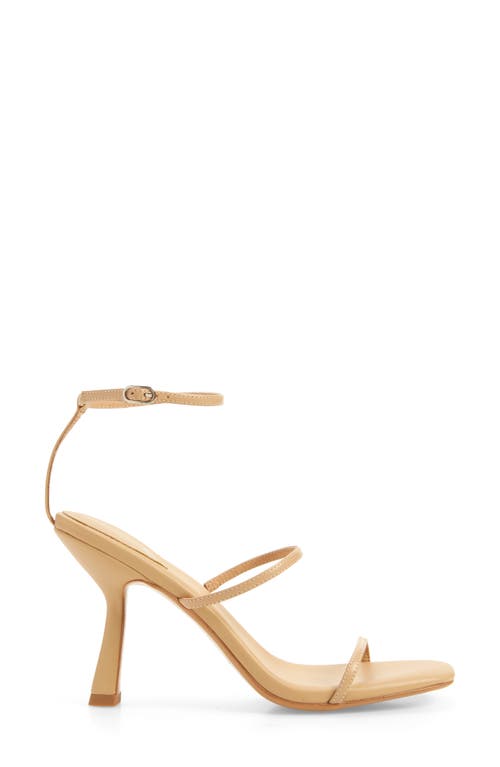 Shop Jeffrey Campbell Monica Ankle Strap Sandal In Natural