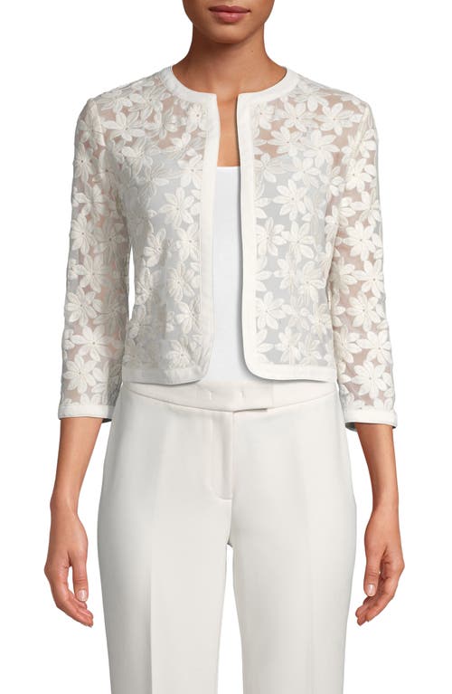 Anne klein floral hot sale lace cardigan