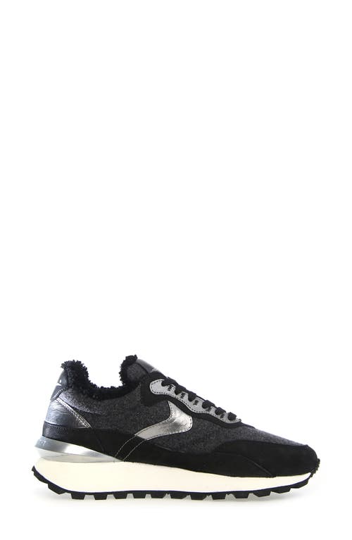 VOILE BLANCHE VOILE BLANCHE AWARK HYPE FAUX FUR SNEAKER 