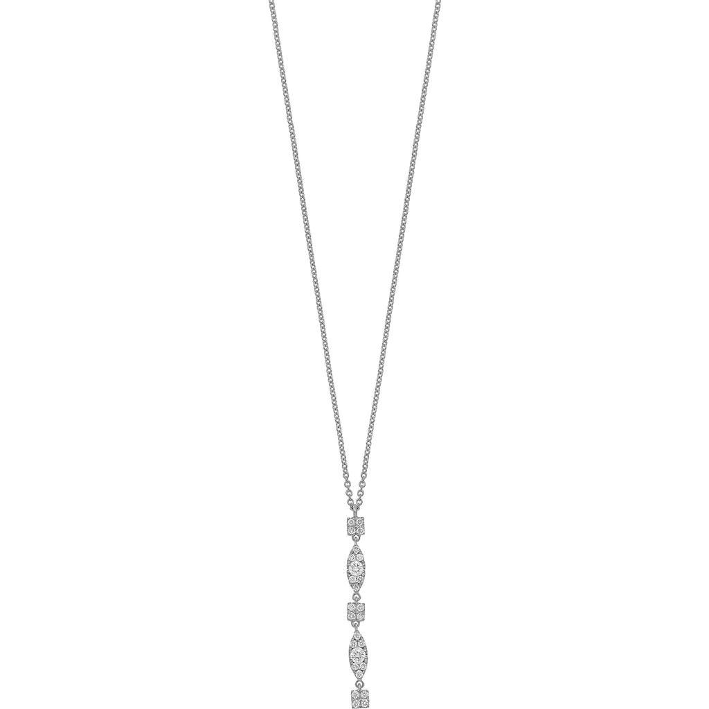 Bony Levy Maya 18k White Gold Diamond Y-necklace In 18k White Gold