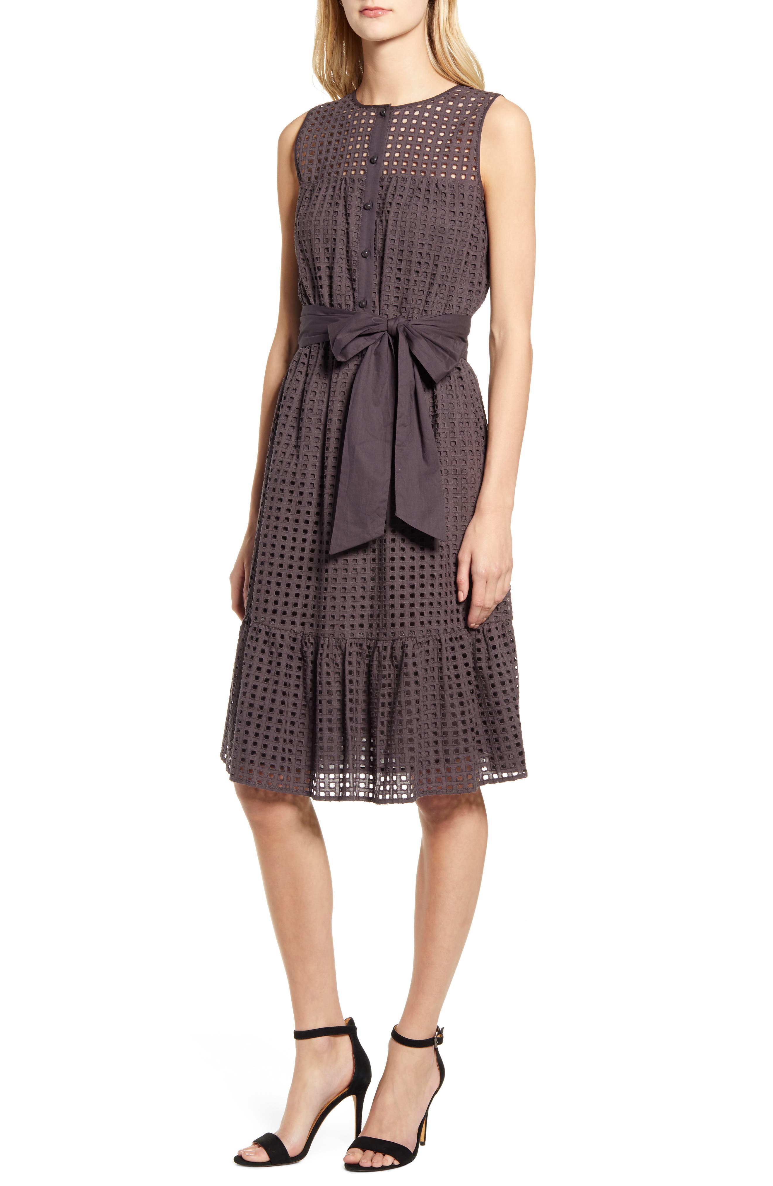 anne klein fit and flare dress