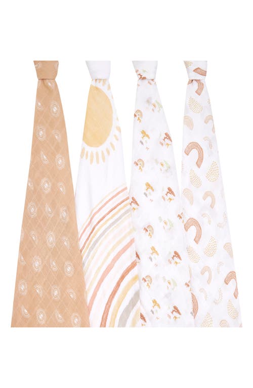 aden + anais 4-Pack Classic Swaddling Cloths in Keep Rising