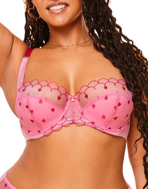 Shop Adore Me Bettie Contour Balconette Bra In Medium Pink