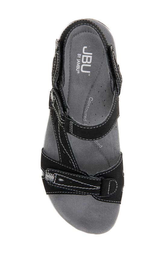 Shop Jbu Stephie Strappy Sandal In Black
