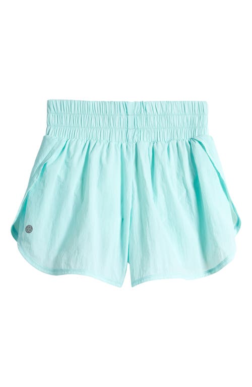 Shop Zella Girl Kids' Serve It Skort In Teal Retreat