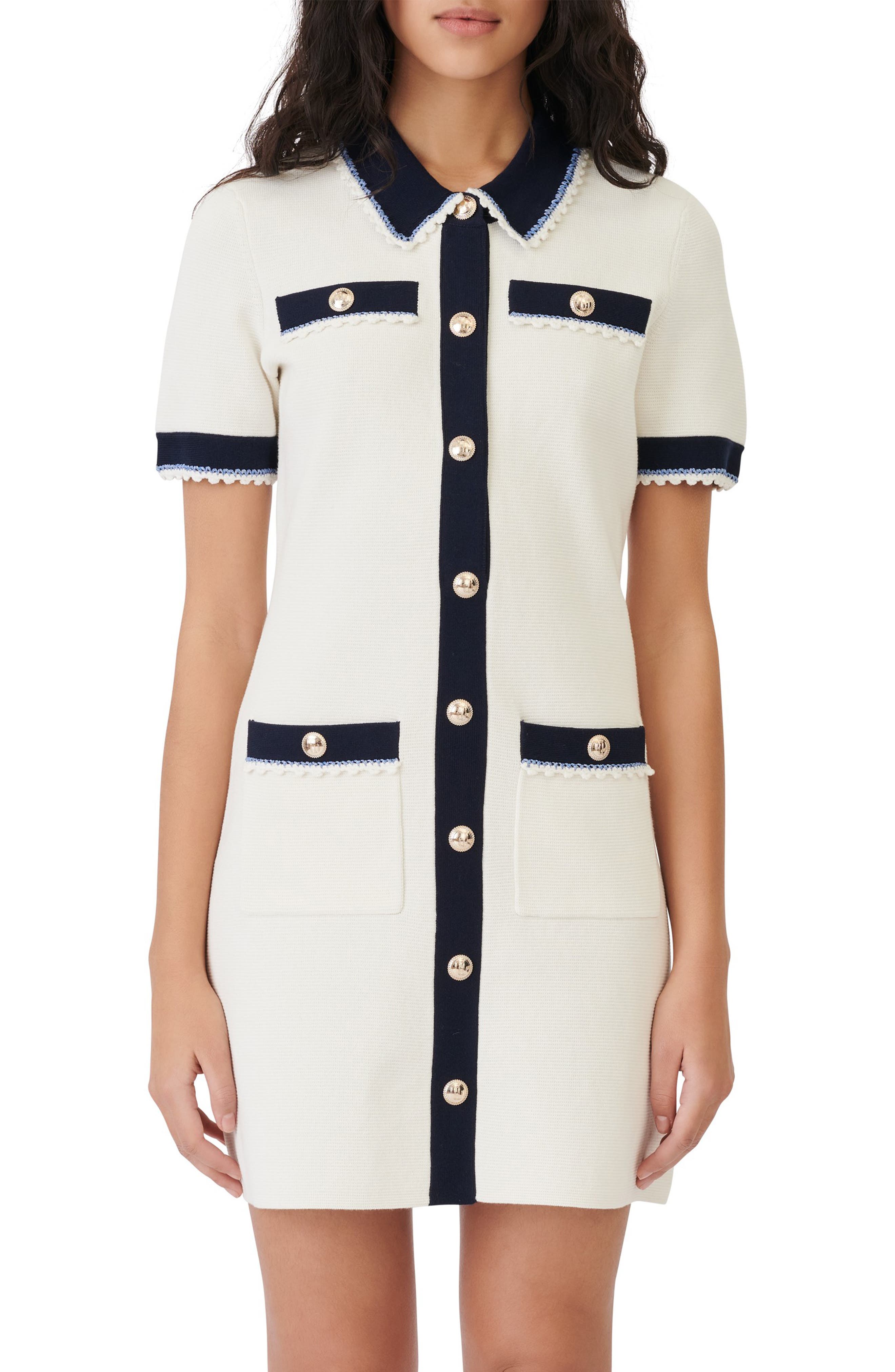 Maje dress white Clearance