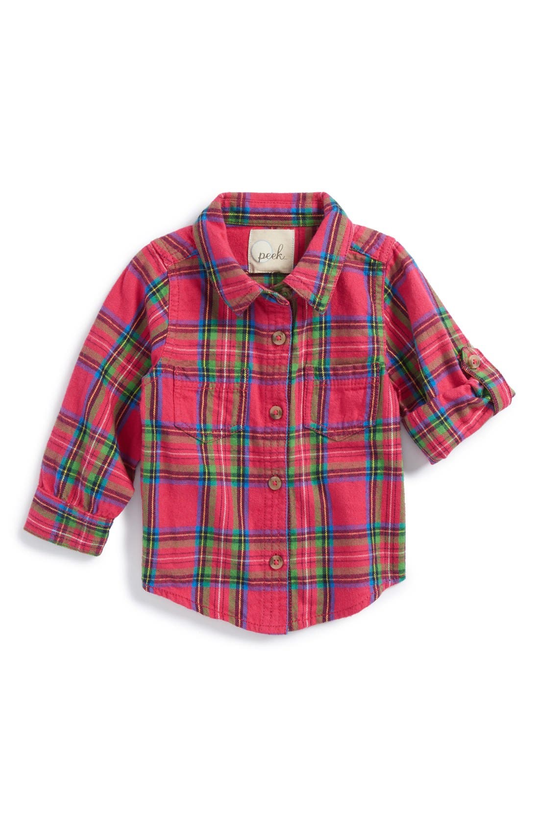 baby girl flannel shirt