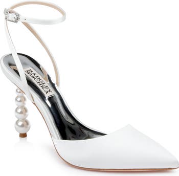 Badgley mischka crystal sales shoes