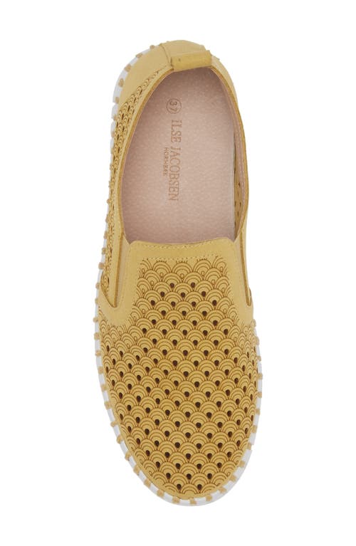 Shop Ilse Jacobsen Tulip Slip-on Sneaker In Citronella