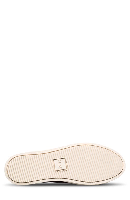 Clae Bradley Leather Sneaker In Cocoa Leather