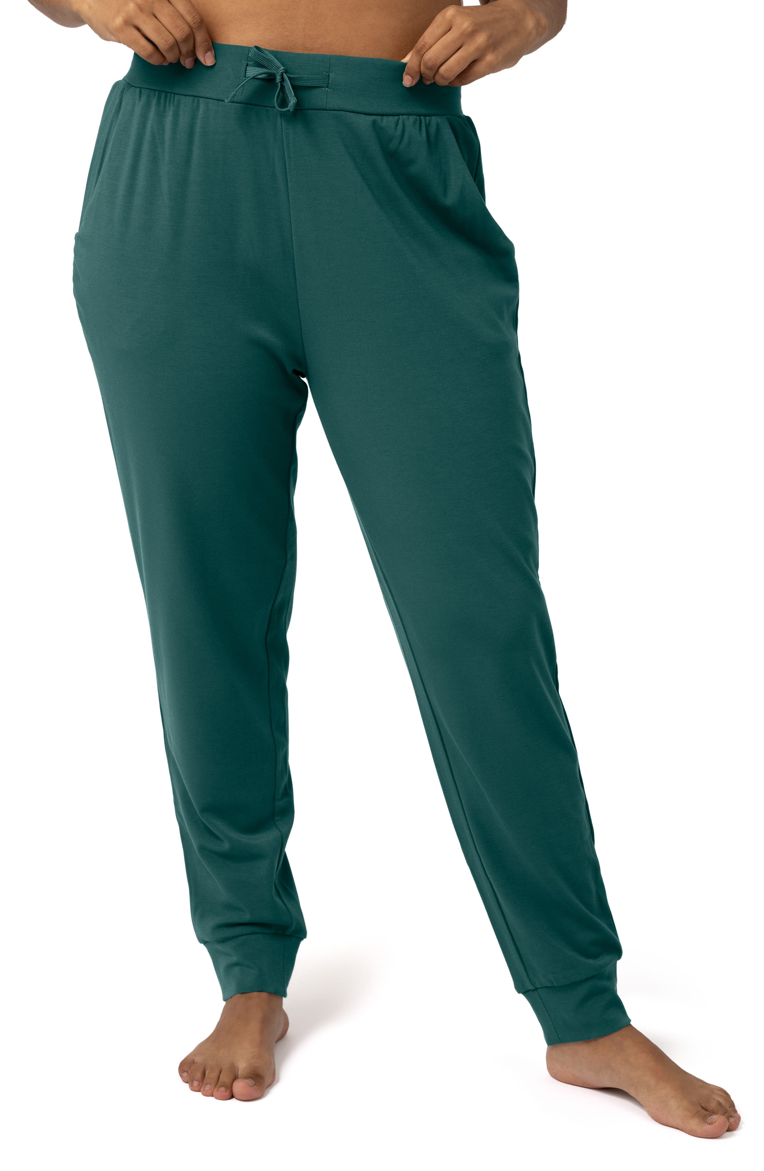 Kindred Bravely Relaxed Fit Maternity Sweatpants in Evergreen 