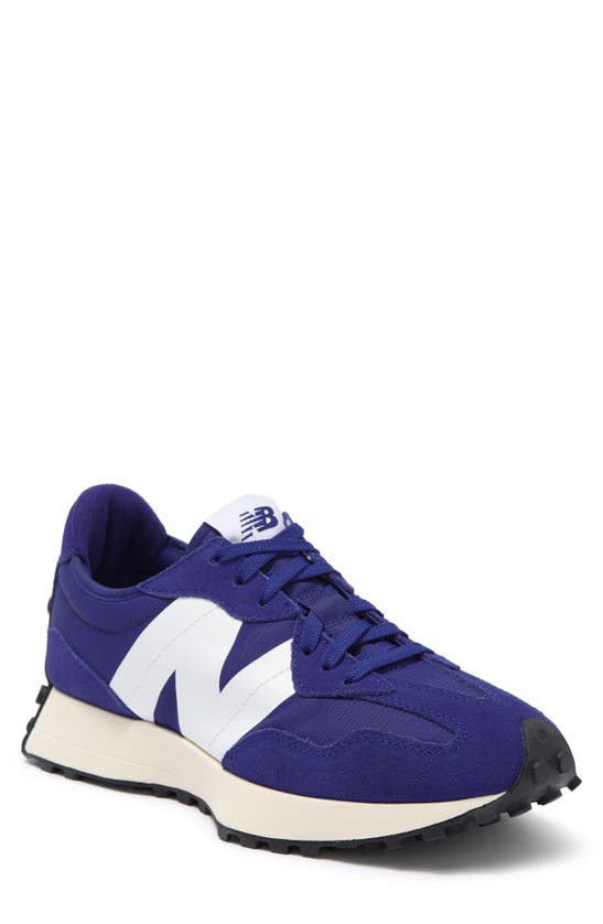 New Balance 327 Runner Sneakers In Victory Blue/ White