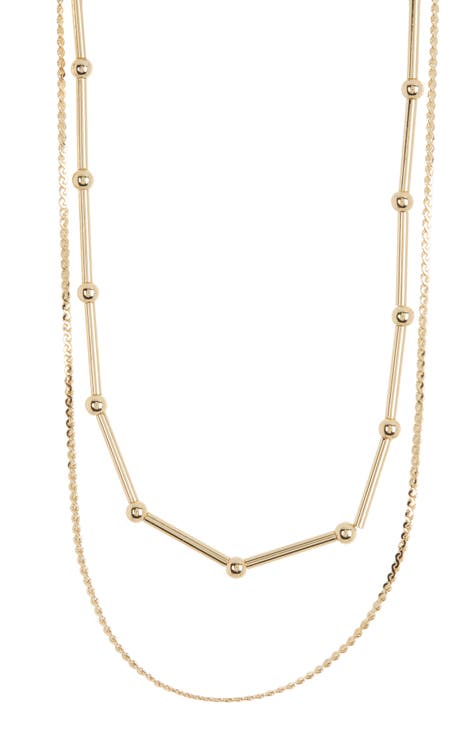Mixed Layered Chain Necklace