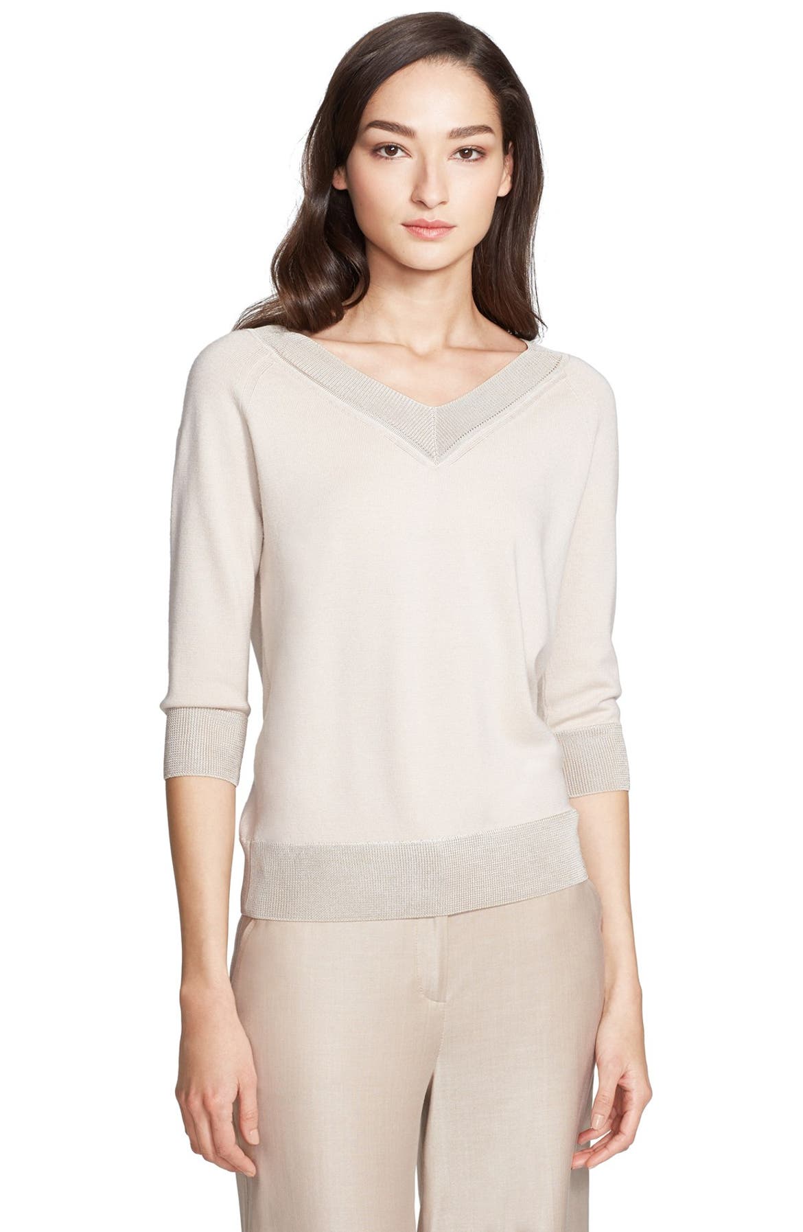 St. John Collection Wool Blend Sweater | Nordstrom