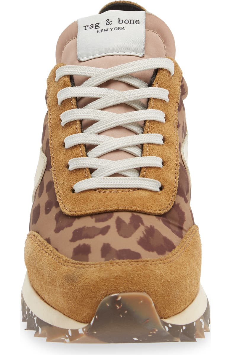 rag & bone Retro Runner Leopard Print Sneaker, Alternate, color, Leopard