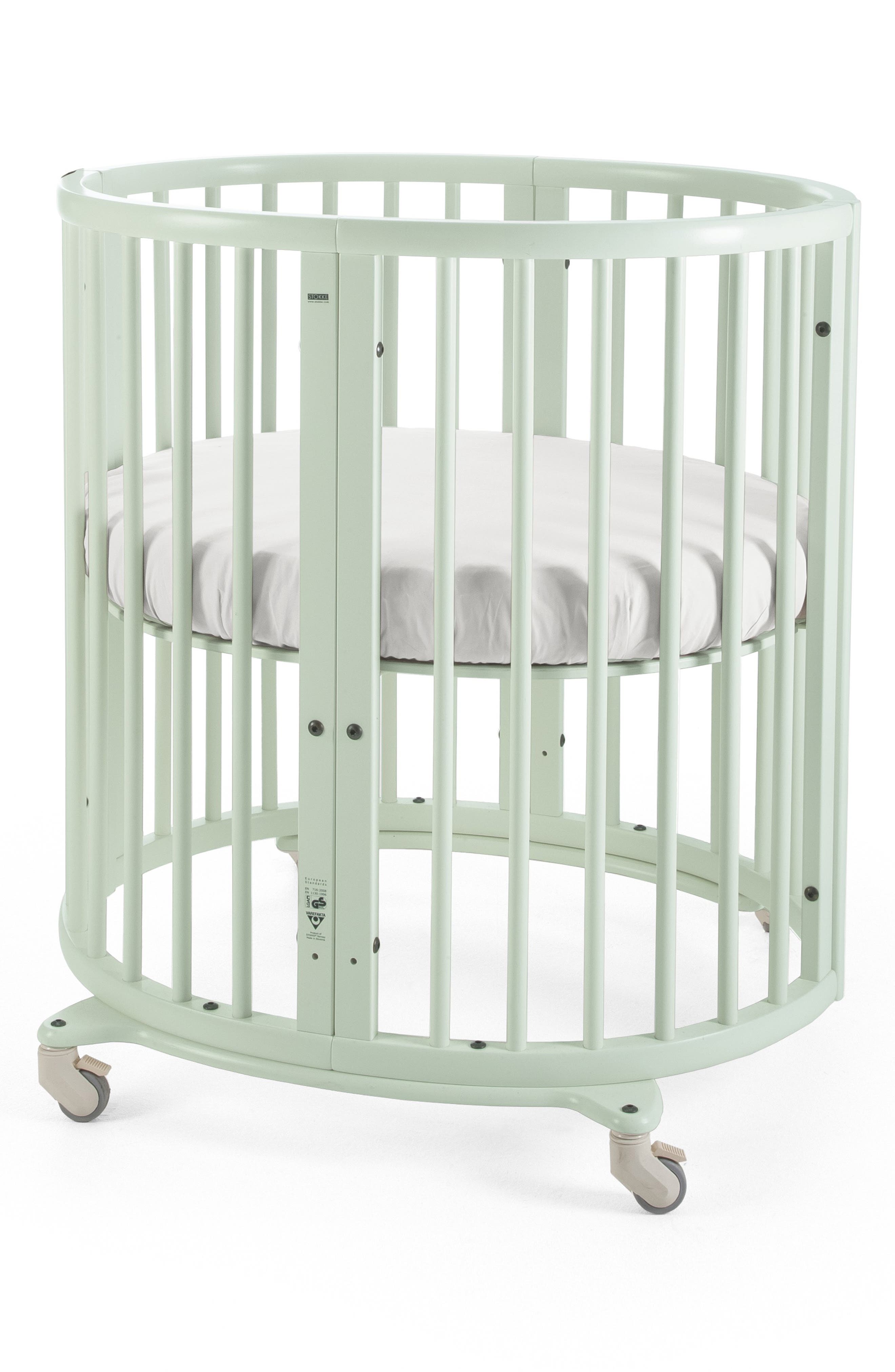 White Cribs Beds Stokke Sleepi Mini Crib Bundle With Mattress