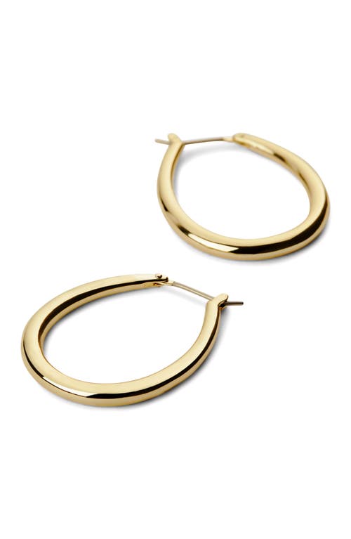 Shop Ana Luisa Hoop Earrings In Gold