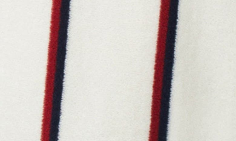 Shop Ben Sherman Stripe Terry Cloth Polo In White