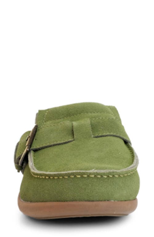 Shop Revitalign Siesta Faux Fur Lined Clog In Olive