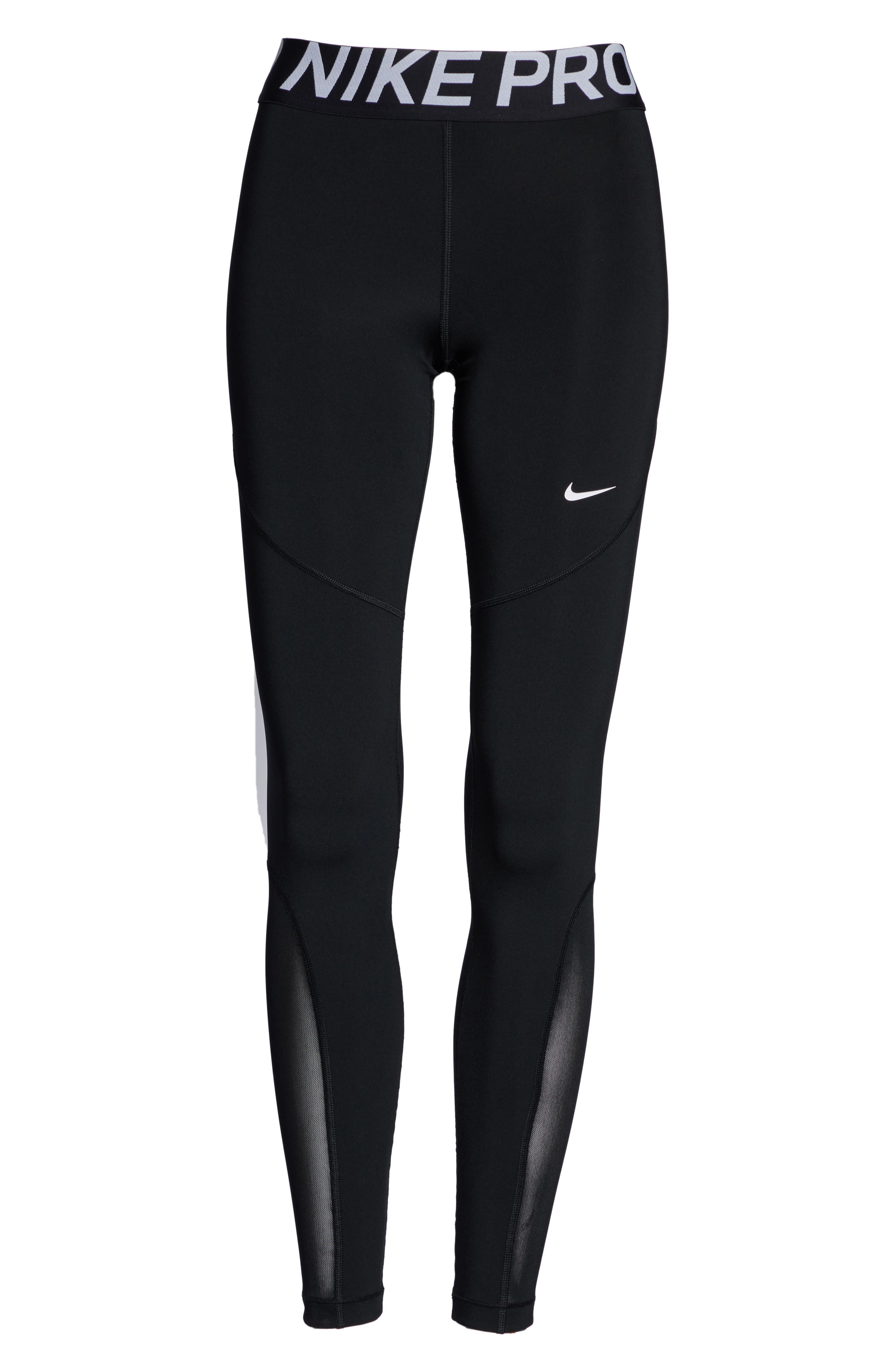 nike tights mesh