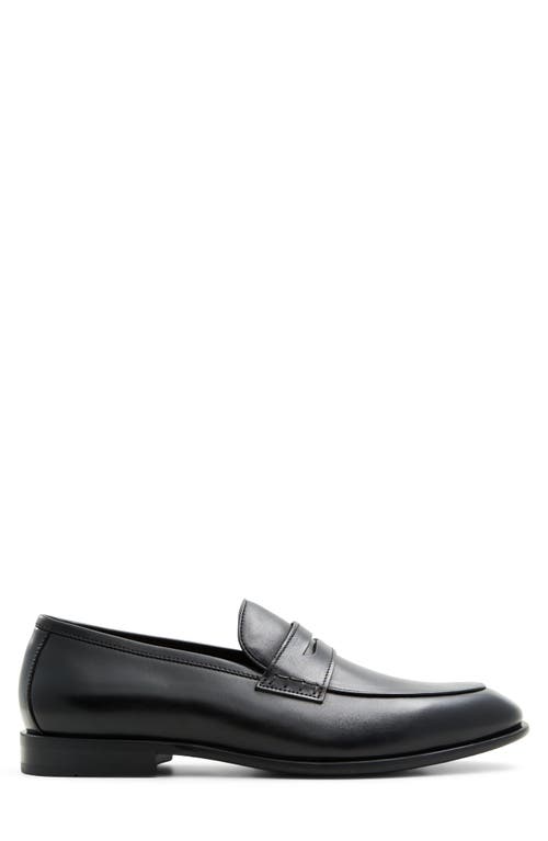 Shop Aldo Darris Penny Loafer In Black